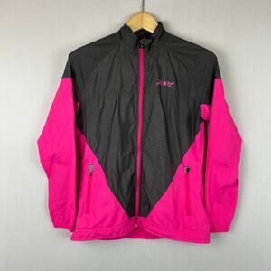 Zoot Cycling Ultra Pink Full Zip Jacket Long Sleeve Women's Size XS